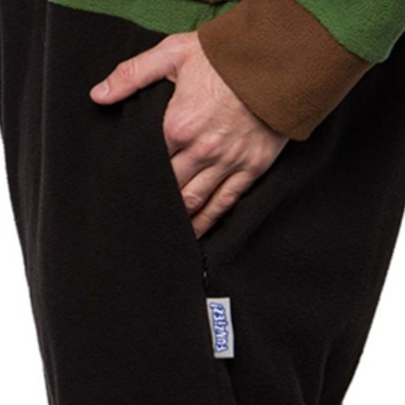 Silver Lilly FUNZIEZ! Robin Hood Unisex Adult Costume Pajamas Onesie Size M - Picture 8 of 10